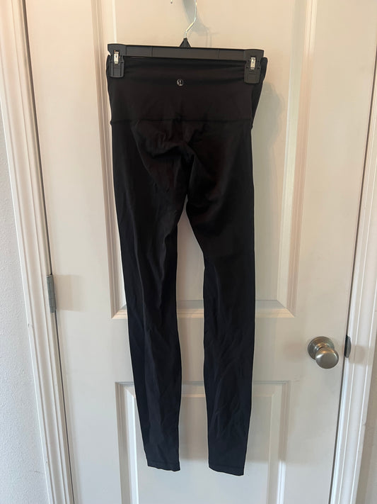 Lululemon Leggings Women’s Size 4 Small Black (some fading as shown)