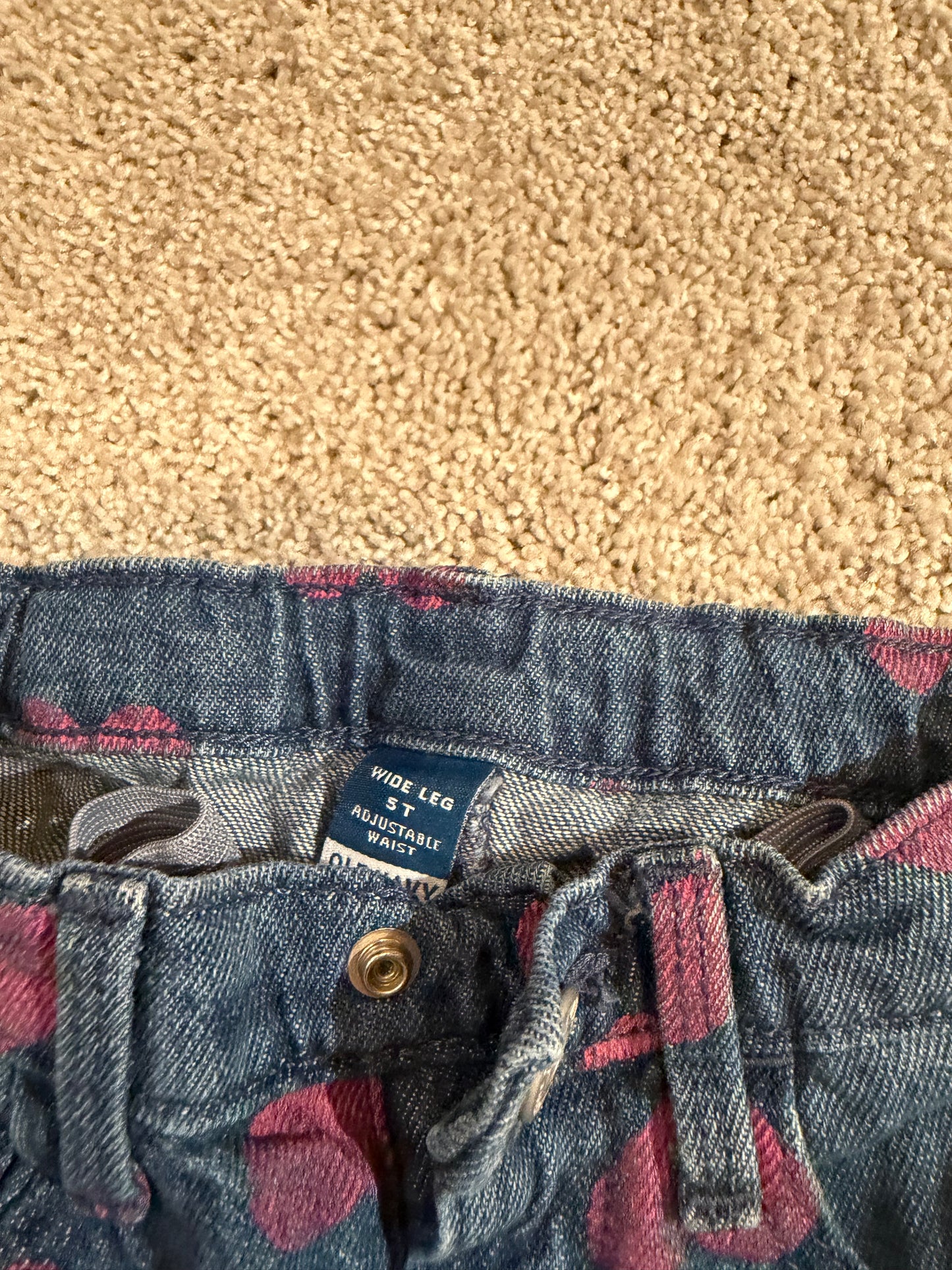 Old Navy Heart Jeans Size 5