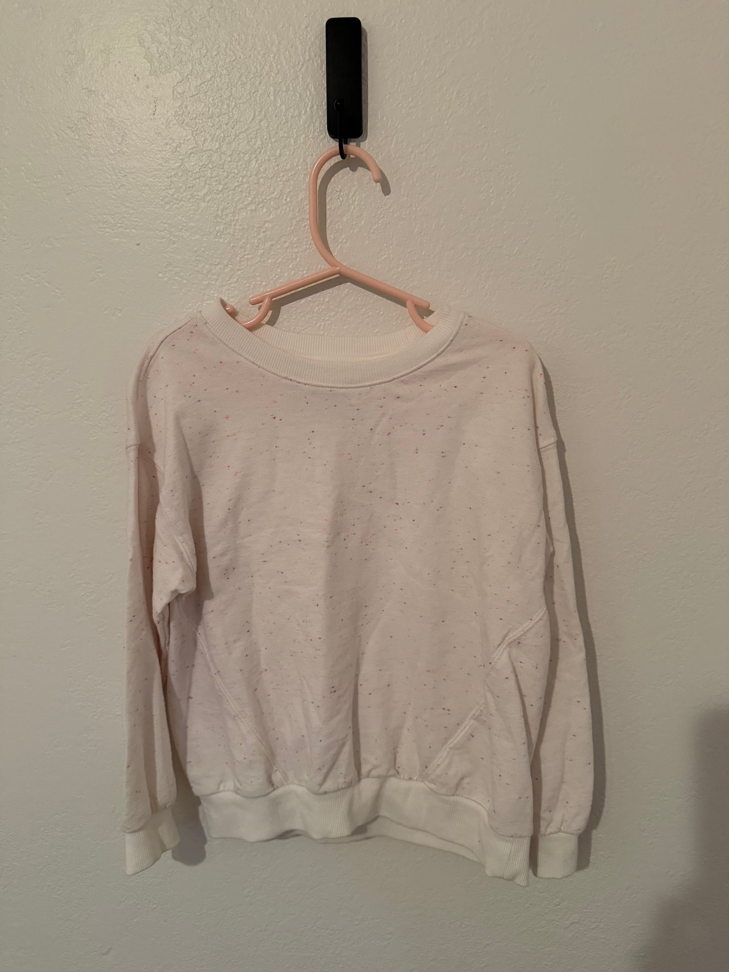Old Navy Confetti Sweatshirt Toddler Size 5T Cream