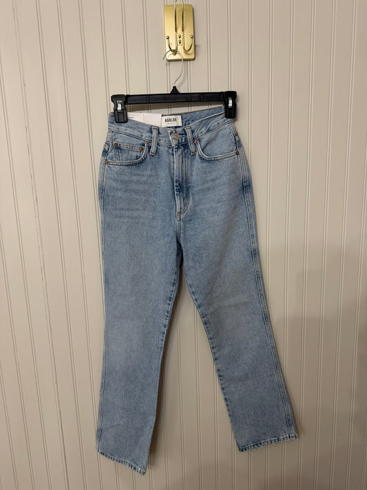 Agolde Pinch Waist High Rise Kick Jeans Women’s Size 23 NWT