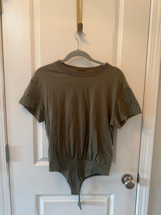 Nuuds Bodysuit Women’s Small Olive