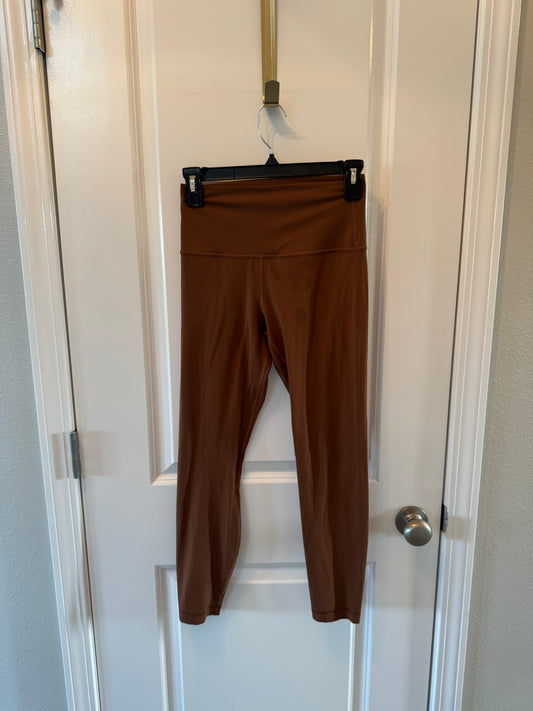 Lululemon Crop Leggings Women’s Size 6 Brown