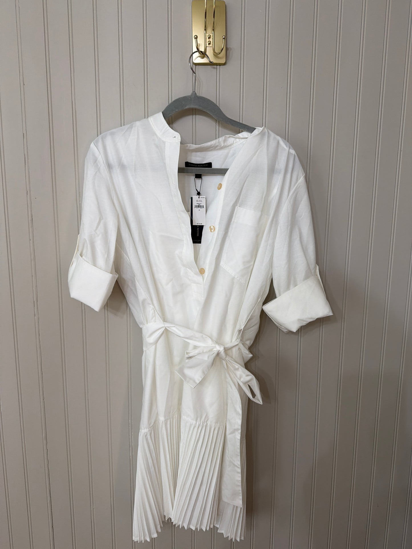 Banana Republic Dress Women’s Medium White NWT