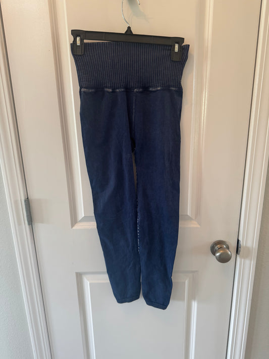 Free People FP Movement Good Karma Leggings Women’s S/M Navy
