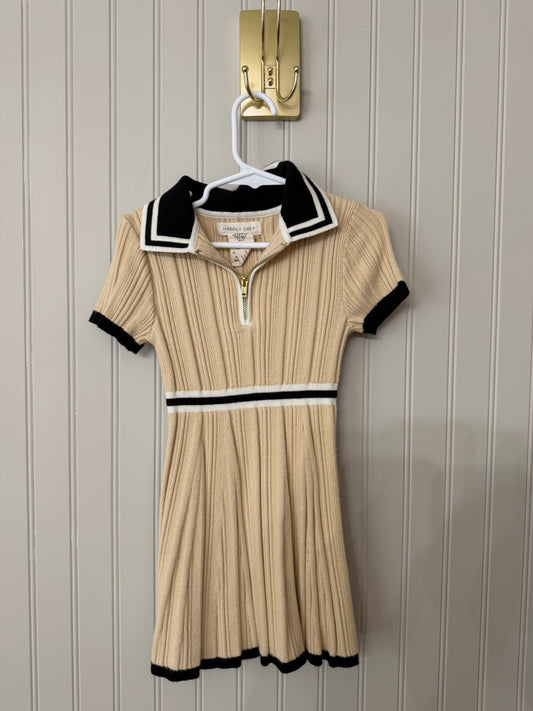 Knit Polo Dress Toddler Size 4Y