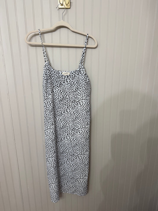 Spotted Print Maxi Dress Women’s Small