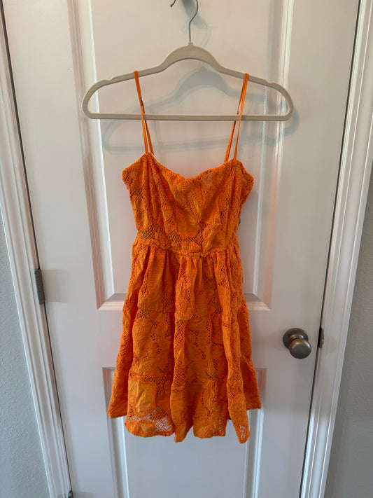 Maaji Ginger Garden Emily Dress Women’s Small Orange