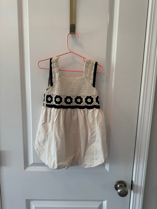 Zara Toddler Crochet Dress Size 4 Years