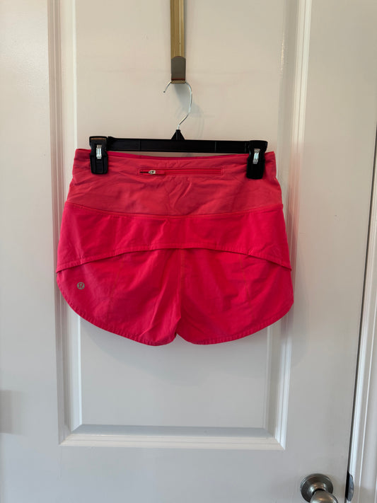 Lululemon Active Shorts Women’s Size 4 Hot Pink