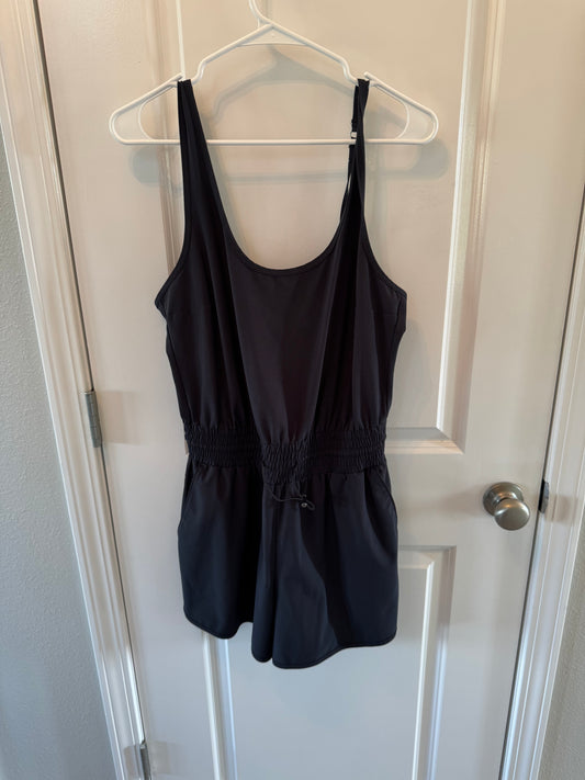 Abercrombie & Fitch Knit Romper Women’s Medium Black