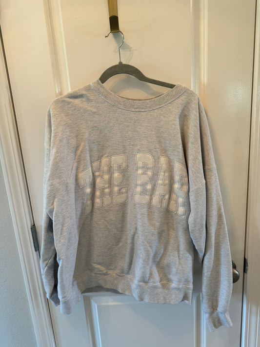 The Bar Gray Sweatshirt Size XL