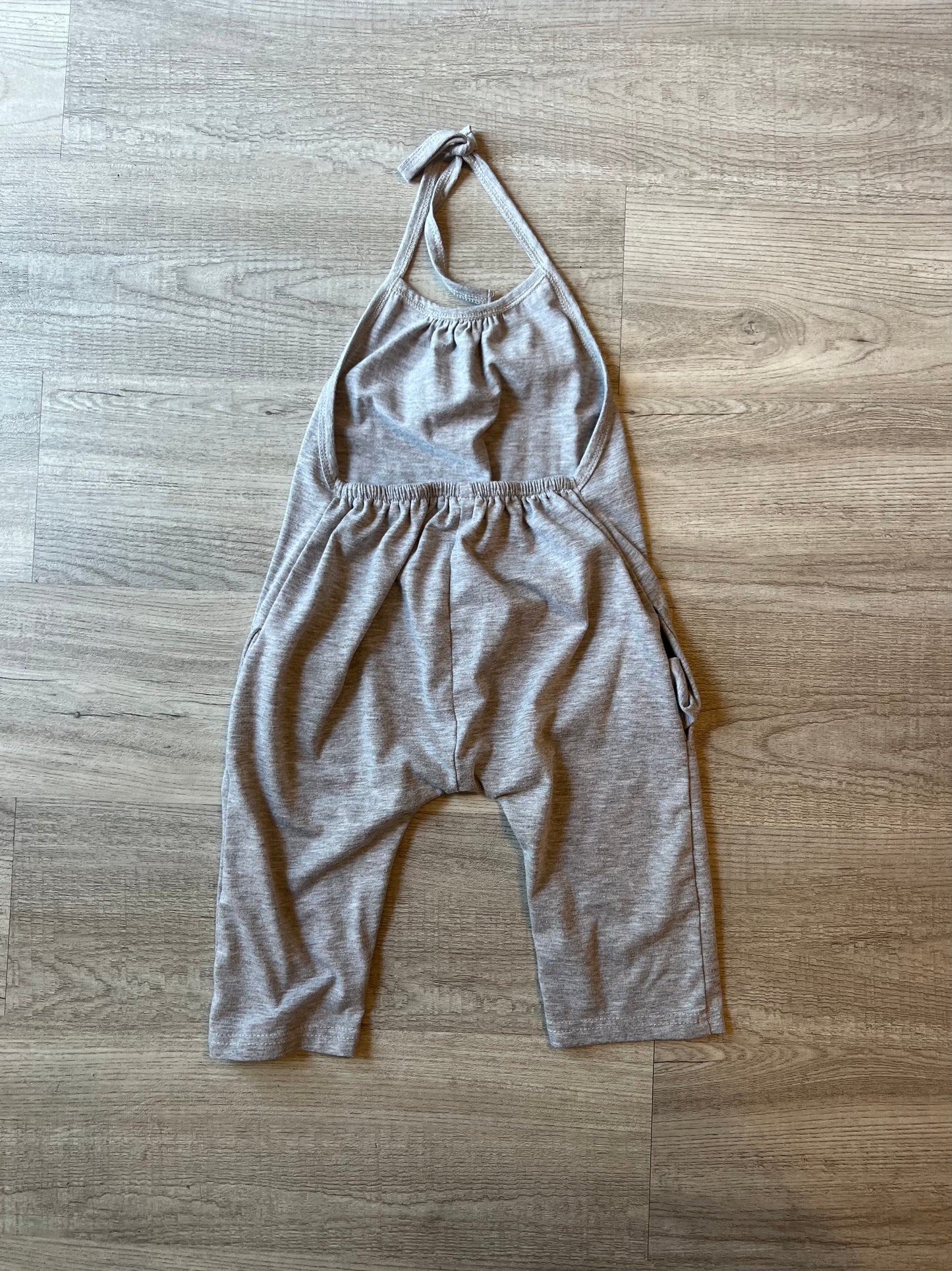 Jumpsuit Toddler Girl Size 3T Heather Gray
