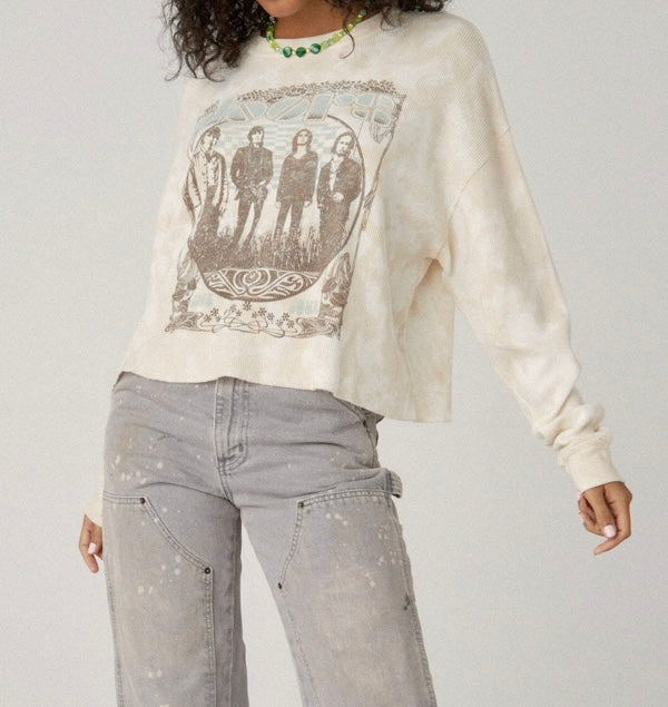 Daydreamer The Doors 1968 Cropped Thermal Women’s Small