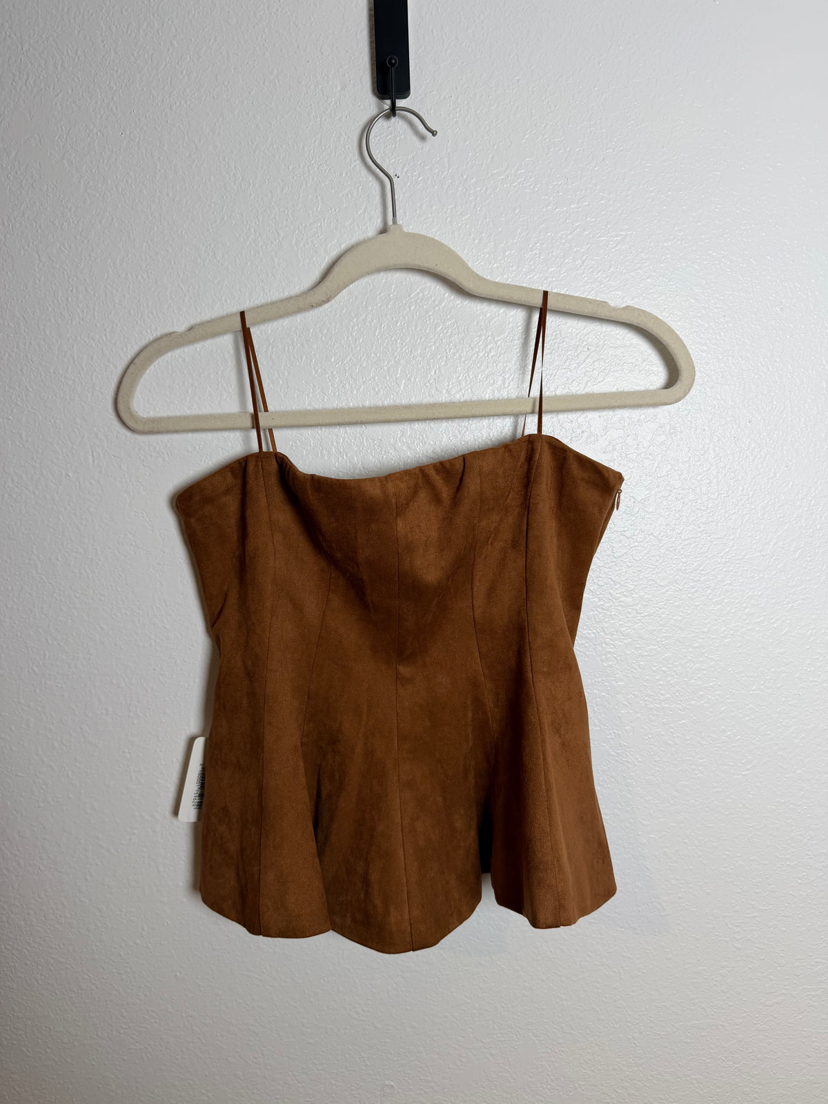 Women’s Faux Suede Tank Size Medium