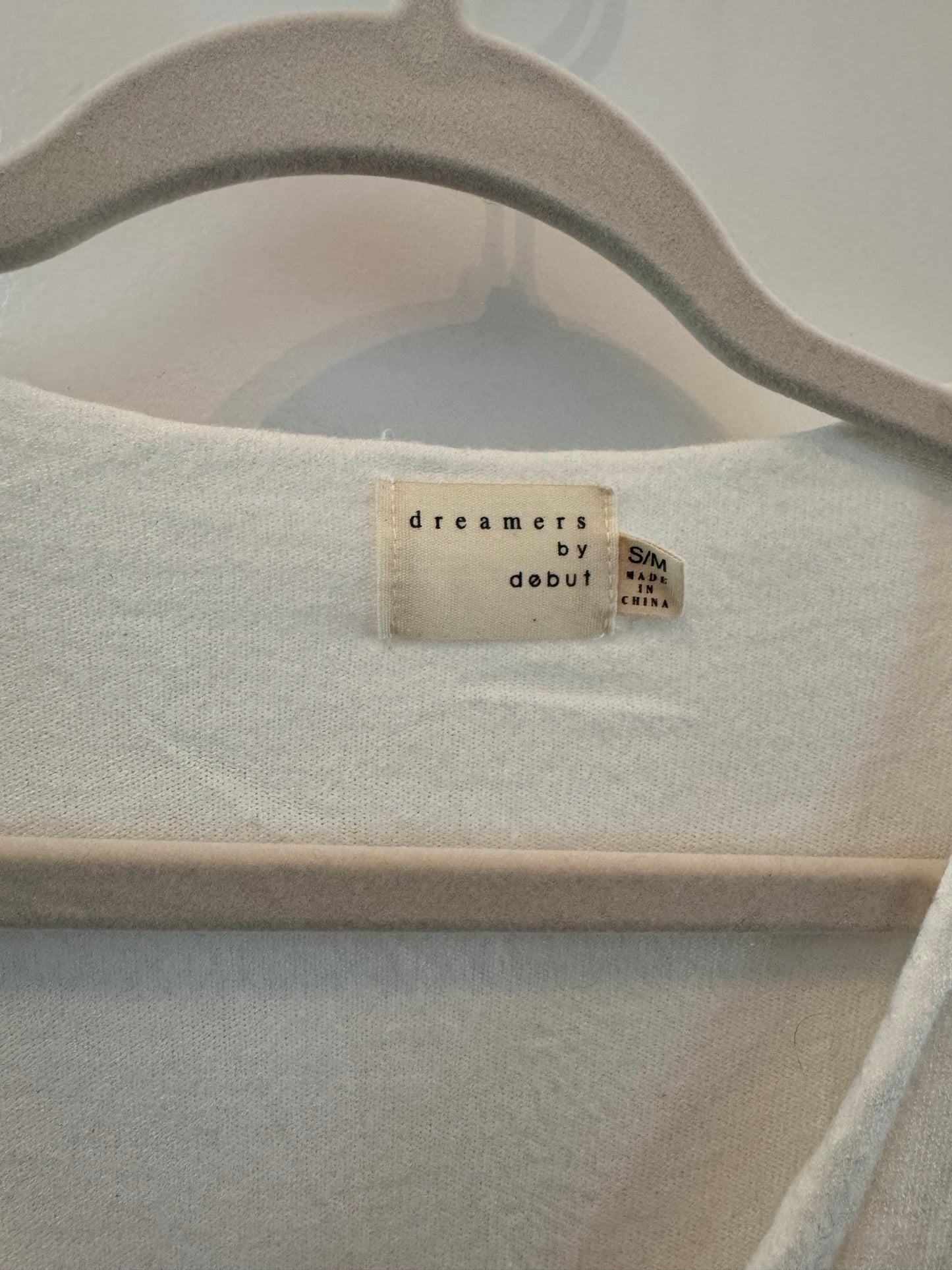 Dreamers by Debut Tunic Women’s  S/M White