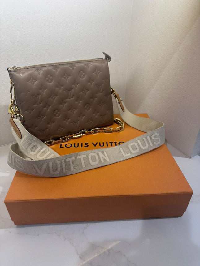 Louis Vuitton Coussin PM- Taupe