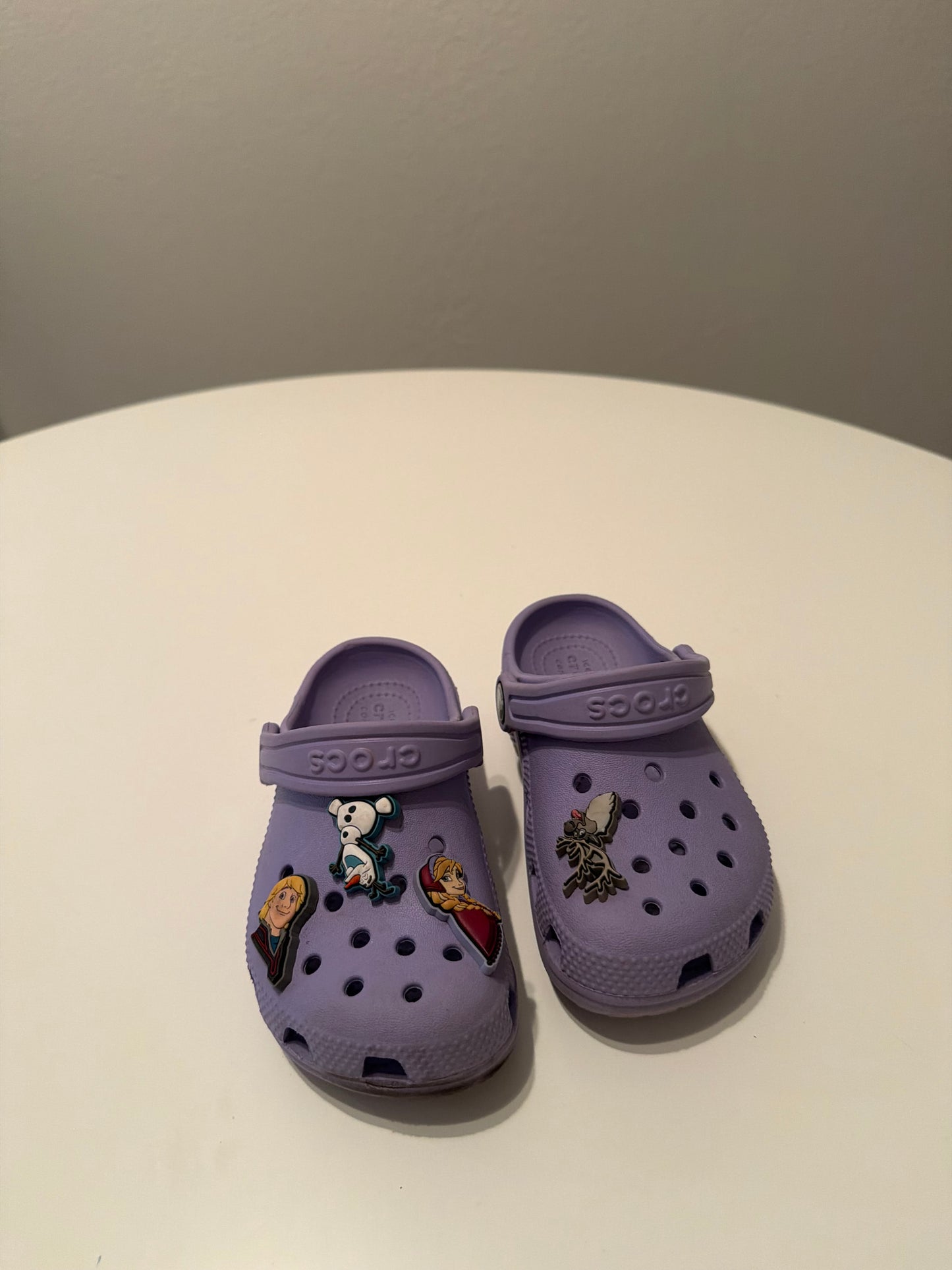Frozen Crocs Size 10