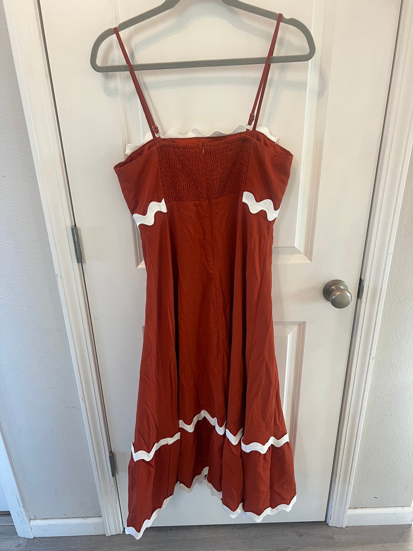 Strappy Wave Summer Dress Women’s Small NWT