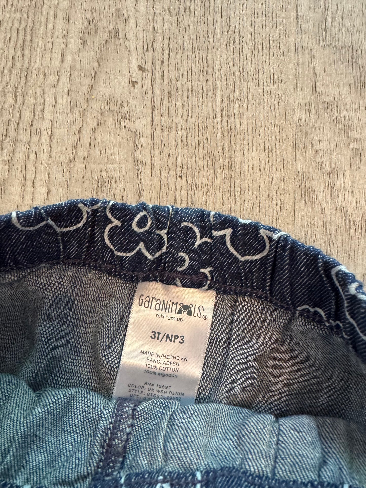 Toddler Flower Shorts Size 3T