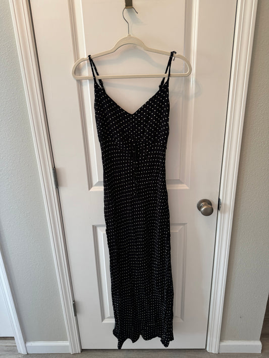 Wild Fable Polka Dot Maxi Dress Women’s Medium Black