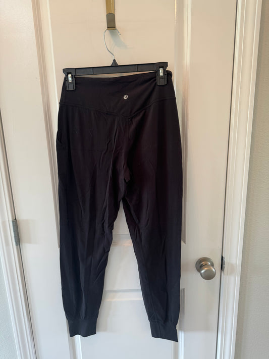Lululemon Joggers w Pockets Women’s Size 6 Black