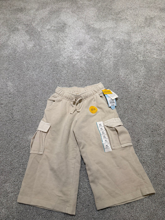 Wide Leg Cargo Pants Toddler Size 4T NWT