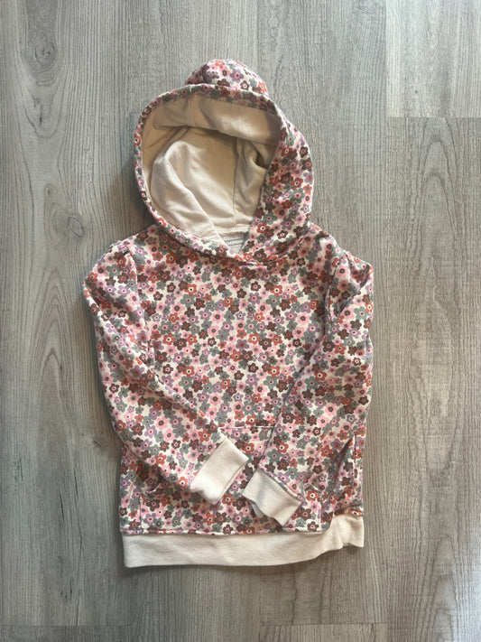 Toddler Girl Floral Hoodie Size 4T