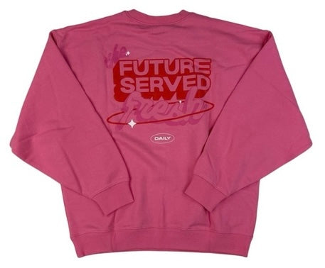 Poppi Soda Limited Edition Birthday Sweatshirt Women’s Large Pink
