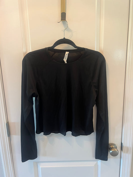 Lululemon Long Sleeve Active Top Women’s Size 8 (Medium) Black