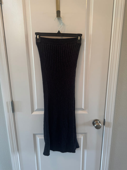 Free People Knit Maxi Skirt Women’s XS Black