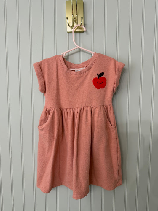 Cat & Jack Apple Dress Toddler Size 4T