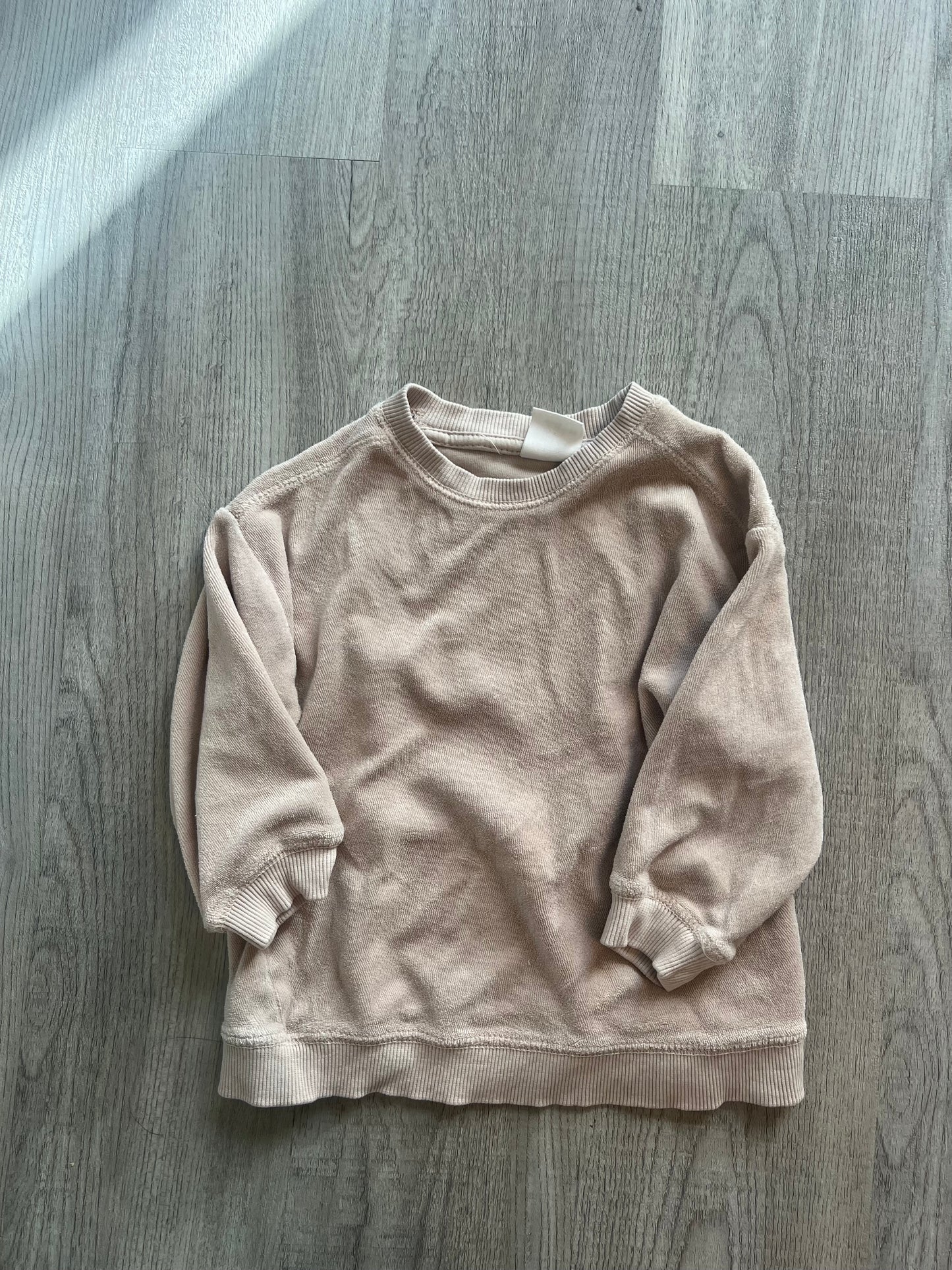 Zara Sweatshirt Baby Girl Size 18-24M