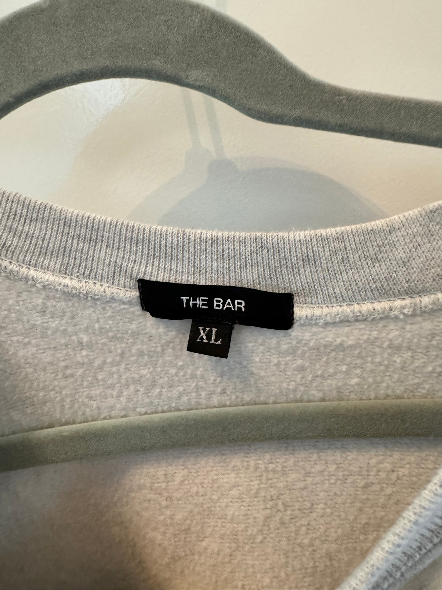 The Bar Gray Sweatshirt Size XL