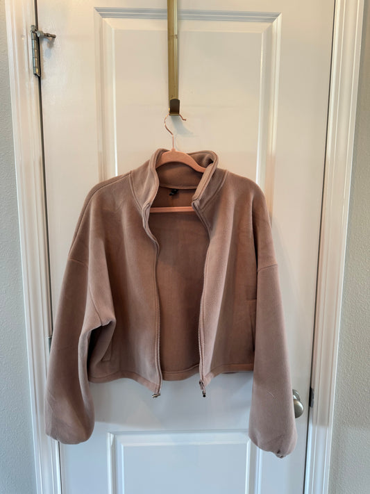 Fleece Jacket Women’s Medium Tan