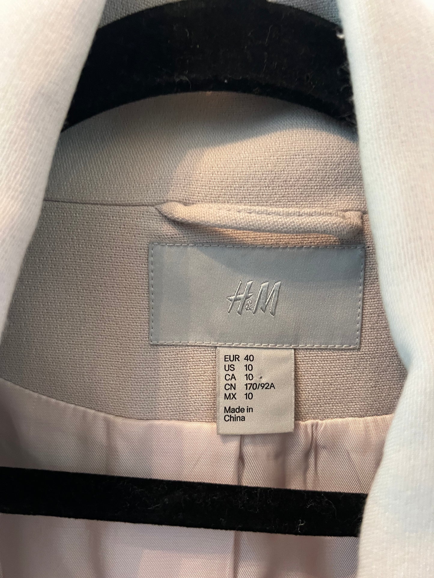 H&M Trench Coat Women’s Size 10 Tan