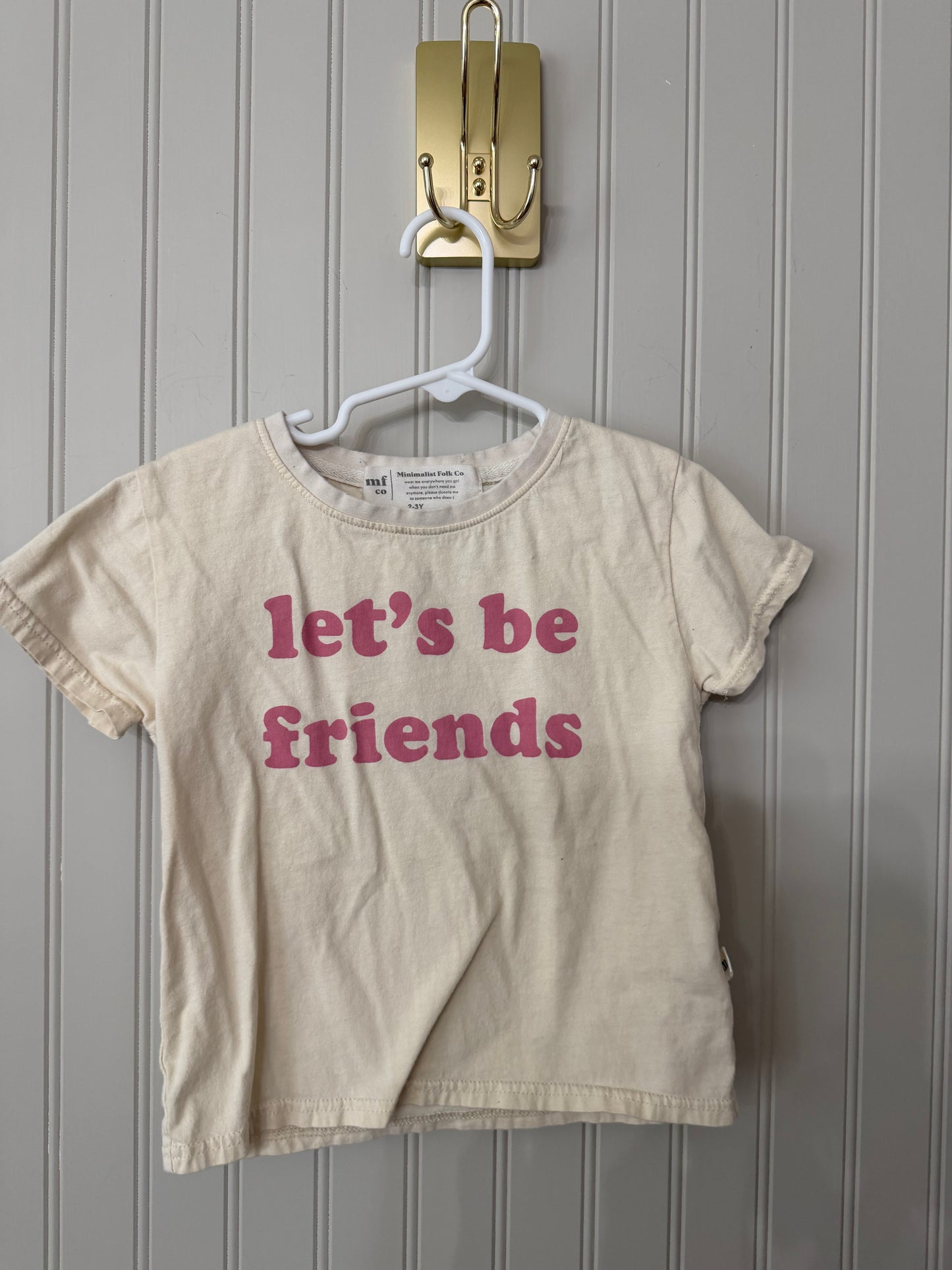 Minimalist Folk Size 2/3Y