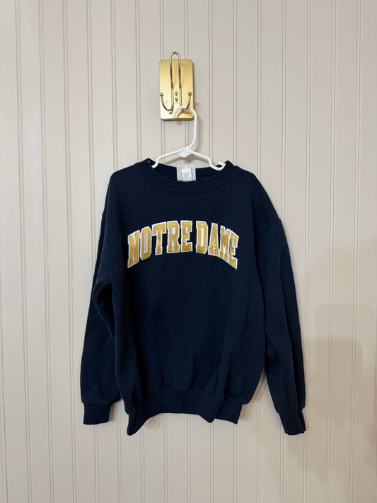 Notre Dame Sweatshirt Youth Size Medium