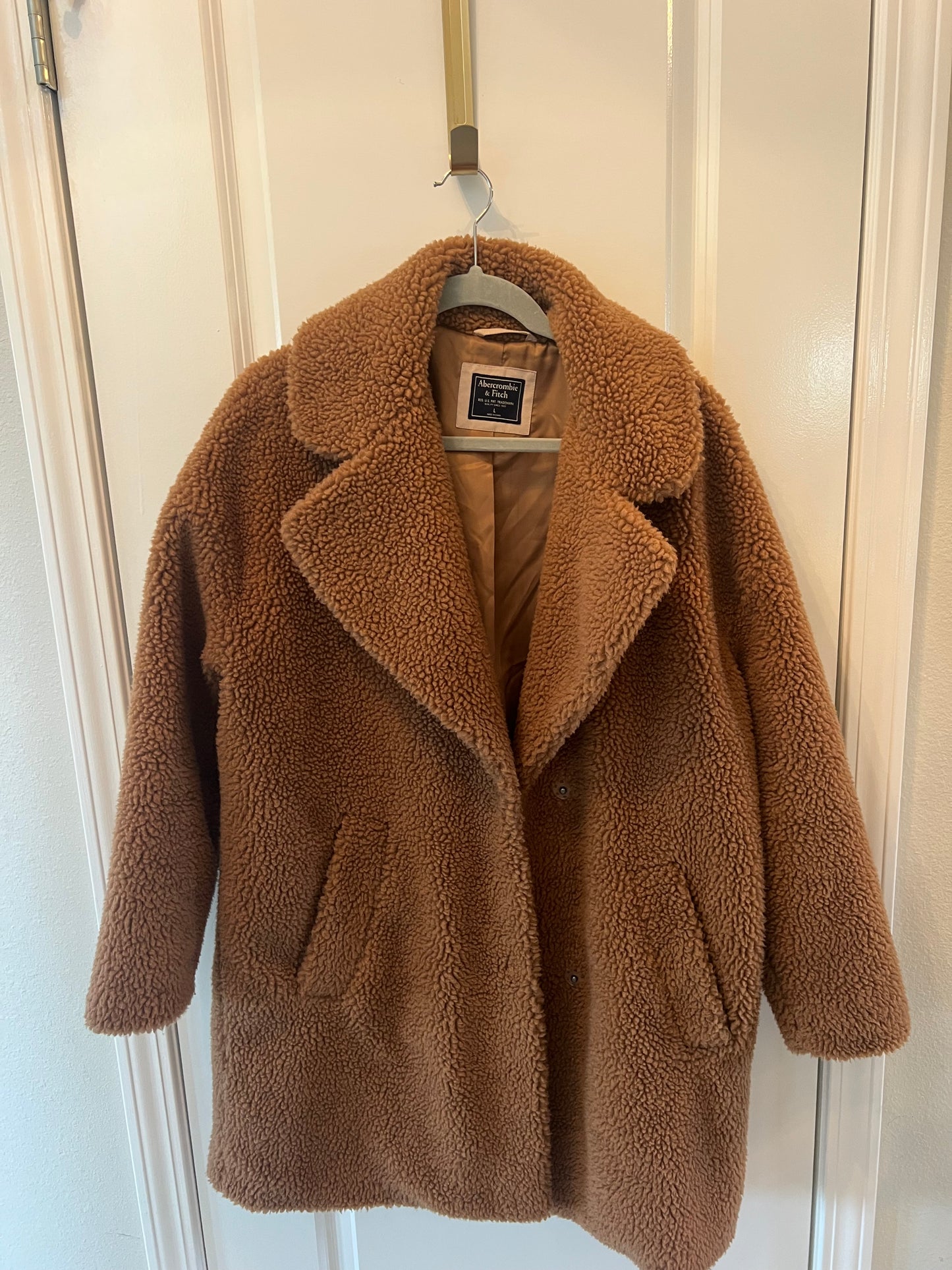 Abercrombie & Fitch Teddy Coat Size Large