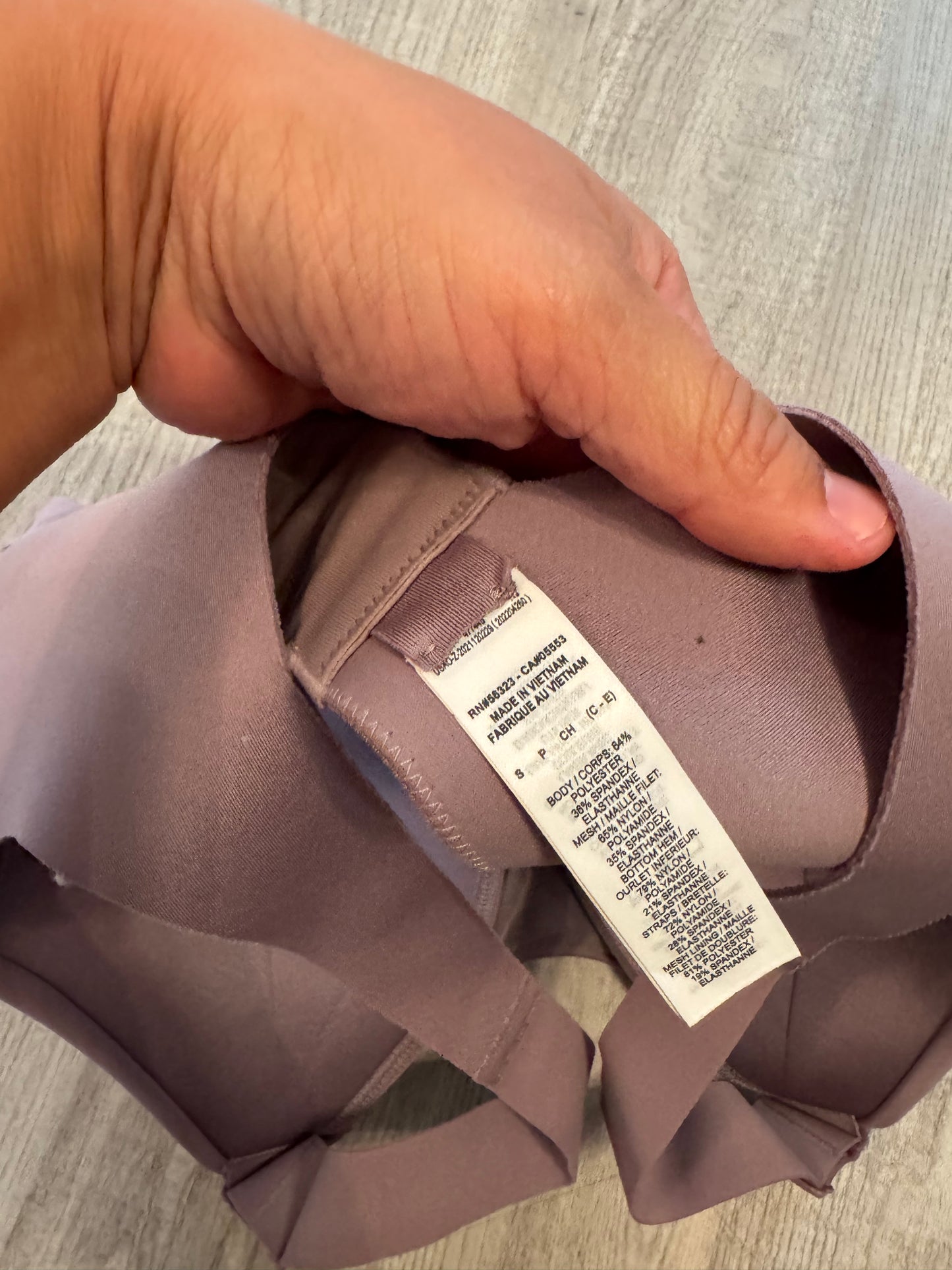 Nike Alpha High-Support Padded Sports Bra Women’s Small (A/C) Purple