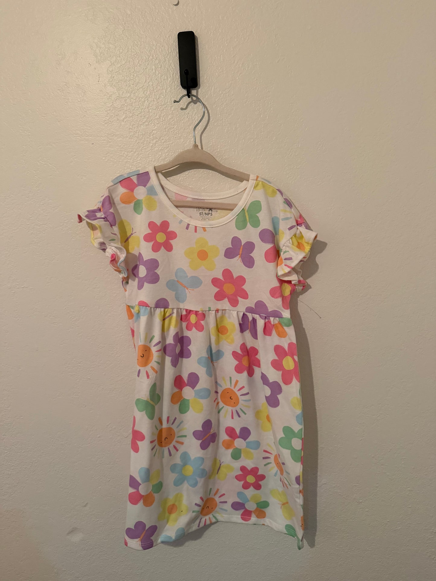 Toddler Girl Flower Dress Size 5