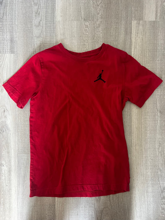 Jordan Short Sleeve Tee Youth Boy’s Size Large Red