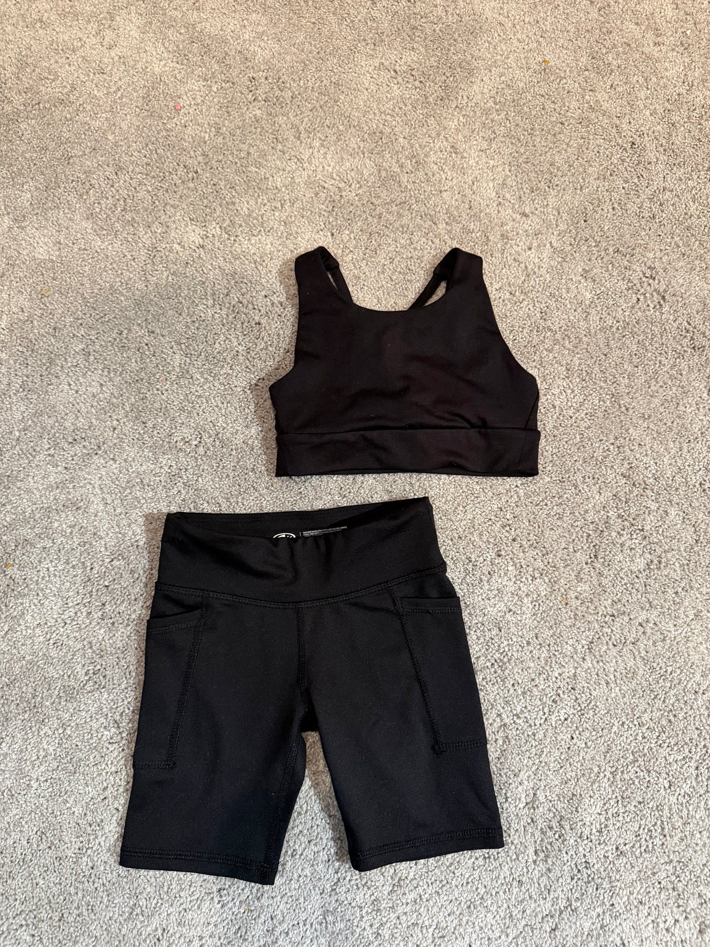 Toddler Girl Black Athletic Bundle Size 4/5