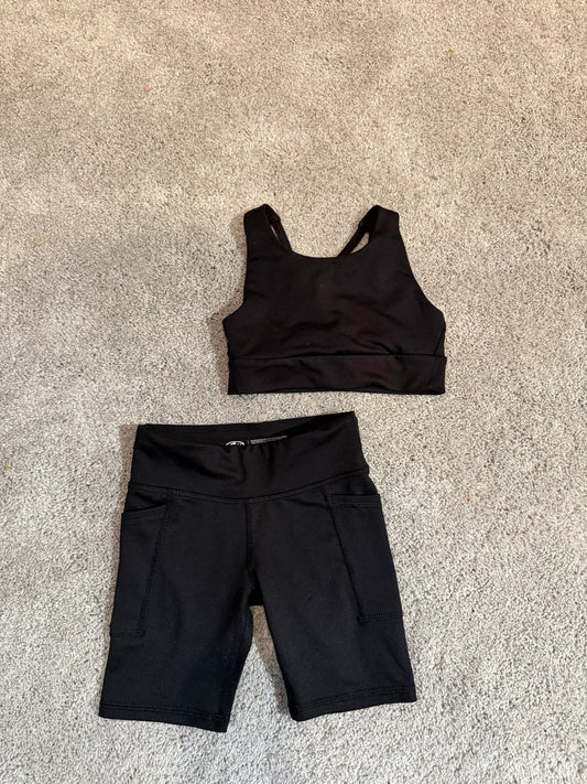 Athletic Outfit Bundle Toddler Size 4-5 Years Black