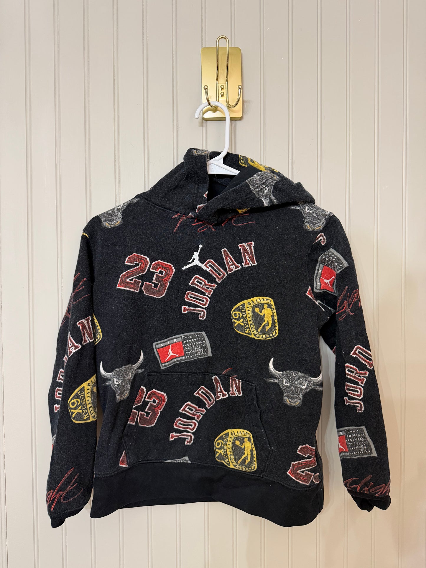 Jordan Hoodie Youth Size Large Black