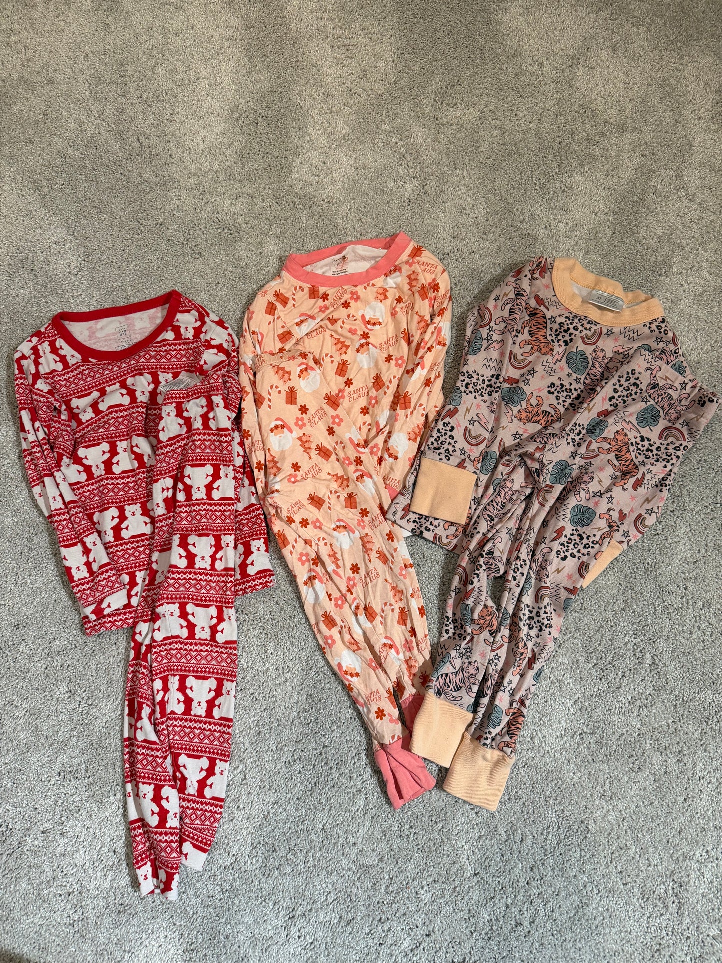 Bundle of Pajamas Toddler Size 3T