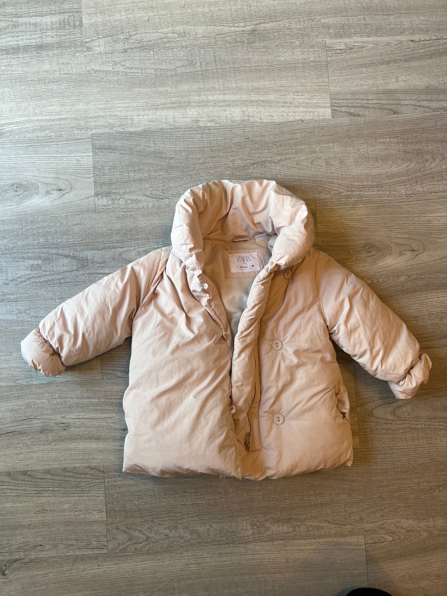 Zara Toddler Girl Coat Size 2/3 Years