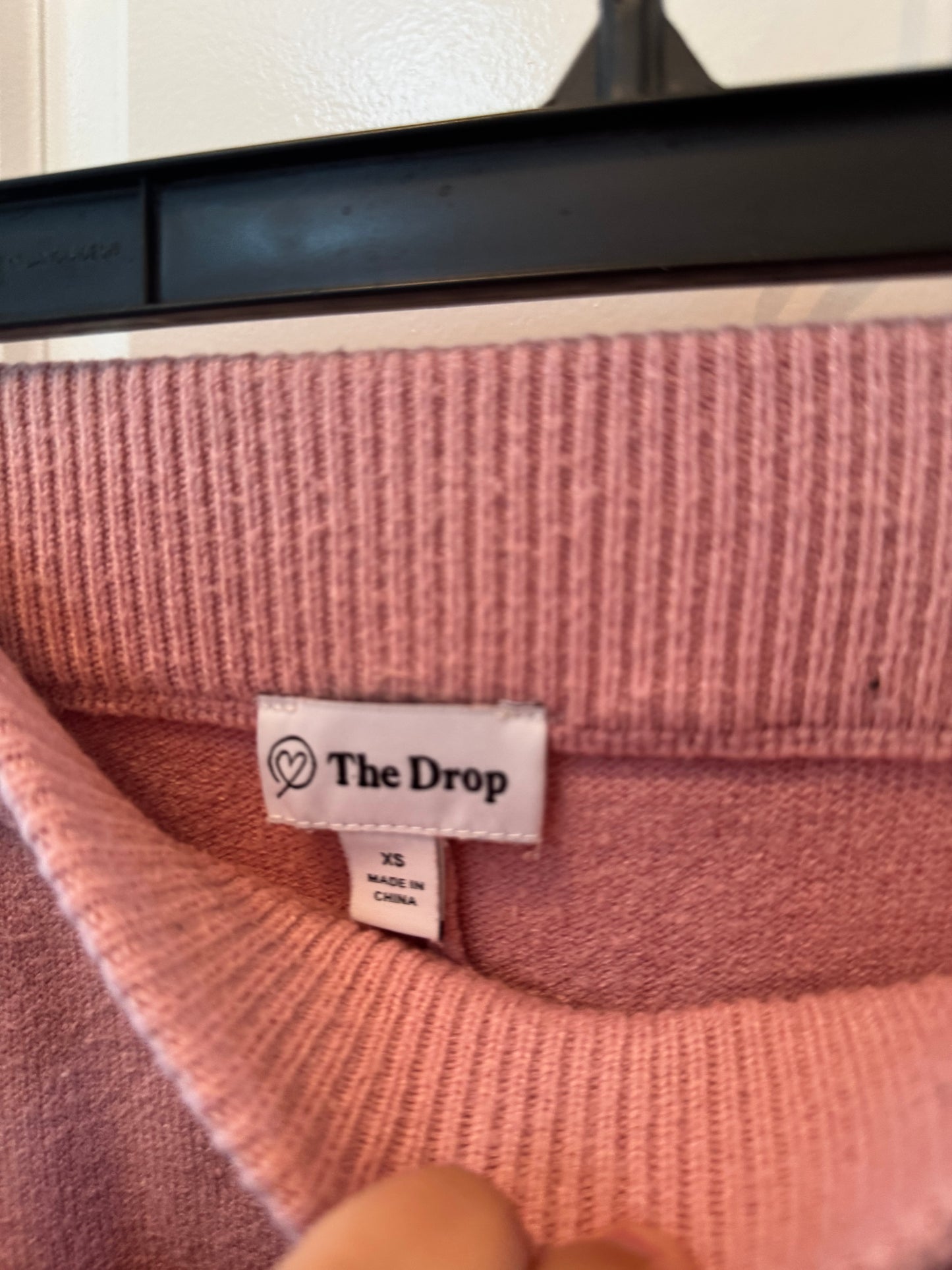 The Drop Knit Matching Set Wide Leg Women’s XS Mauve