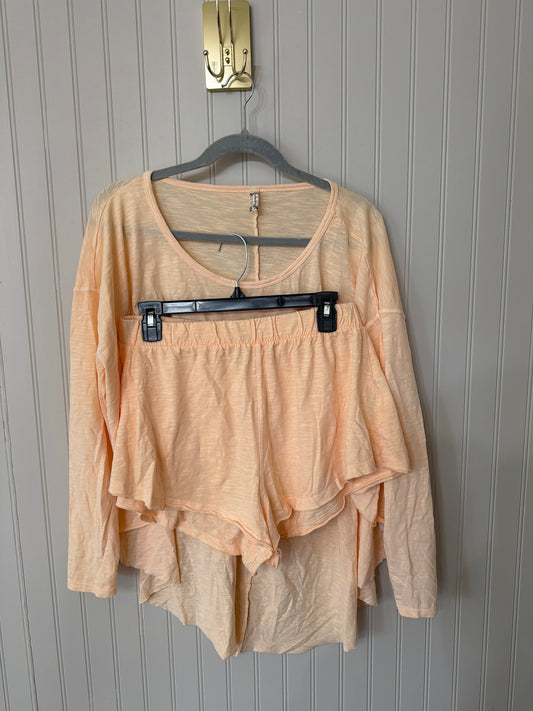 Free People Top + Shorts Matching Set Women’s Small
