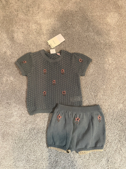 Zara Floral Matching Set Toddler Size 4 Years NWT