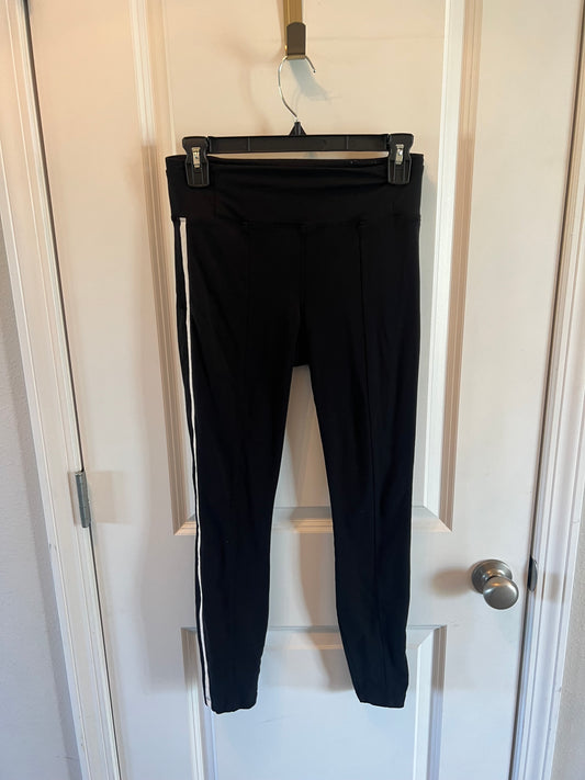 Athleta Side Stripe Active Leggings Women’s Size Small Black